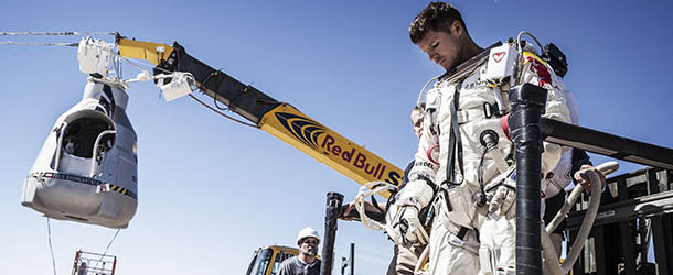 Felix Baumgartner prova per la seconda volta a superare il muro del suono
