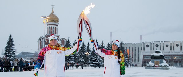 Gli inconvenienti della torcia olimpica