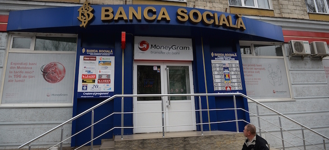 Una banca a Chisinau (DANIEL MIHAILESCU/AFP/Getty Images)