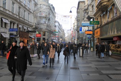 Kärntner Strasse, Graben e Kohlmarkt, Vienna