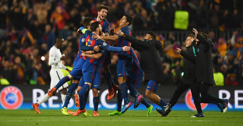 La più grande rimonta nella storia della Champions League