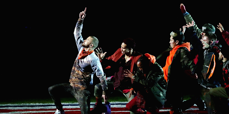 Lo show di Justin Timberlake nell’intervallo del Super Bowl