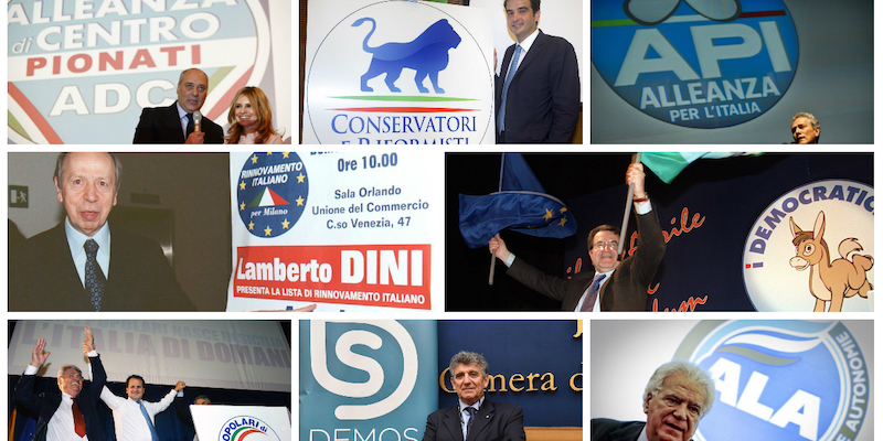 Partiti italiani di cui forse vi siete dimenticati