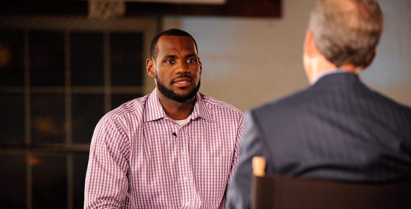 La “decisione” di LeBron James, nel 2010