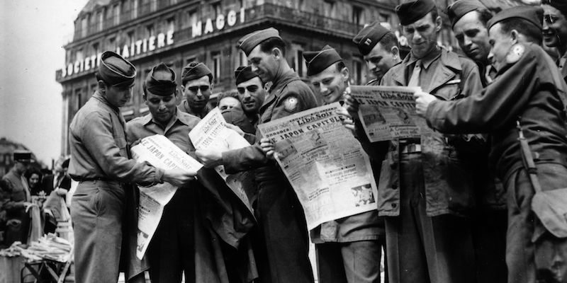 La resa del Giappone, 75 anni fa