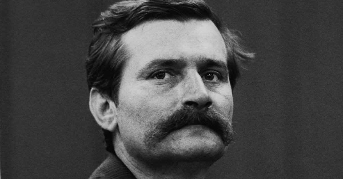 Lech Walesa è un pezzo di storia della Polonia