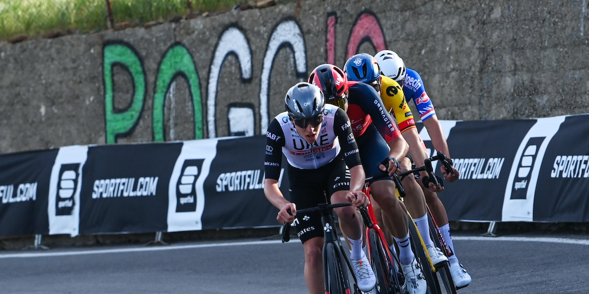 La Milano-Sanremo vista dal Poggio