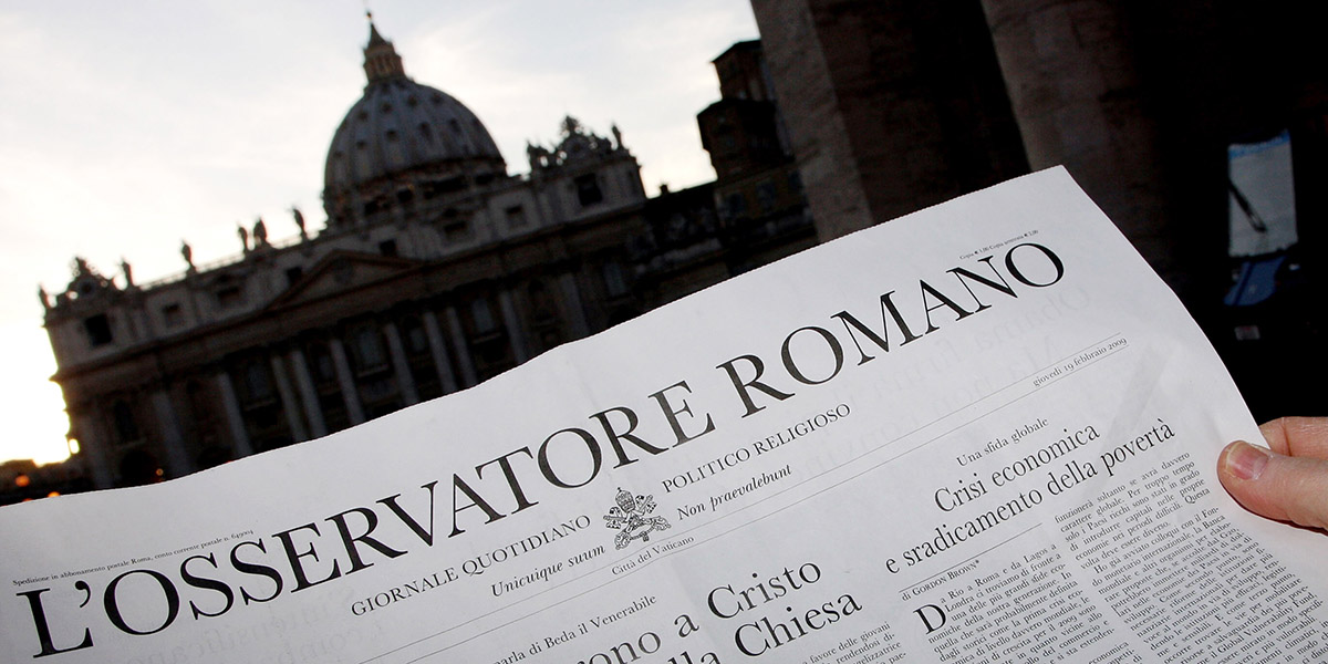Che giornale è l’Osservatore Romano