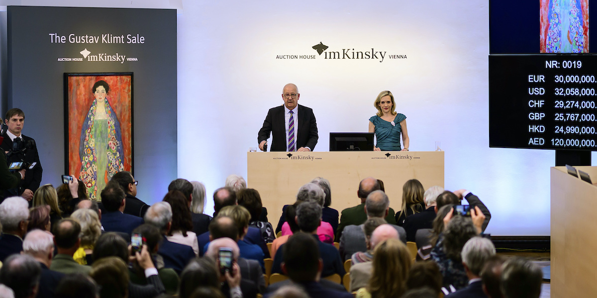 È stato venduto per 30 milioni di euro il quadro di Klimt scomparso per quasi un secolo e trovato lo scorso gennaio