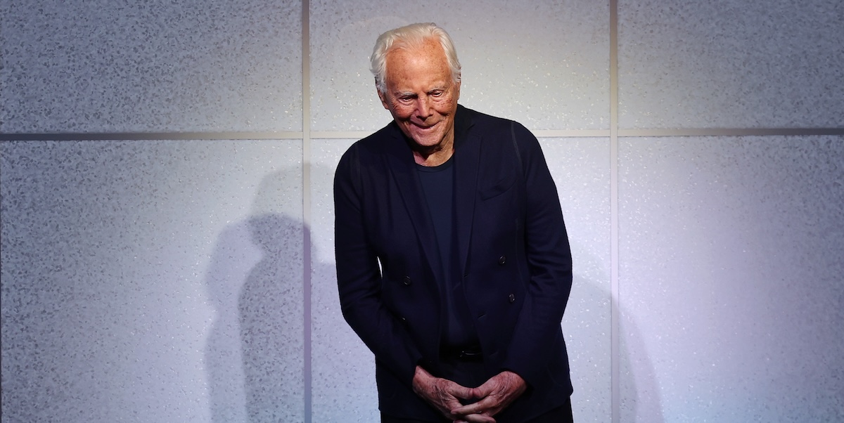 È morto Giorgio Armani