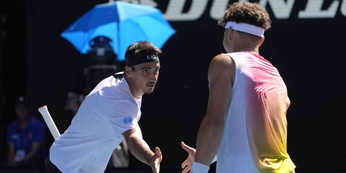 Il tennista italiano Lorenzo Sonego ha perso contro Ben Shelton ai quarti di finale degli Australian Open - Il Post