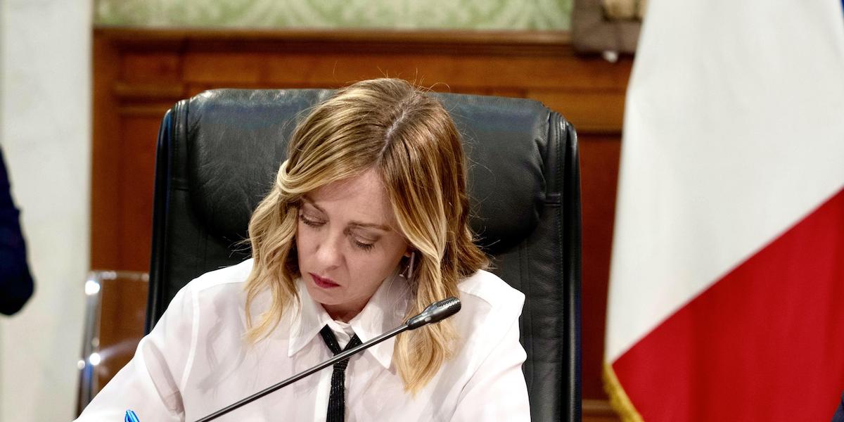 Giorgia Meloni è indagata per la liberazione del capo della polizia  giudiziaria libica - Il Post