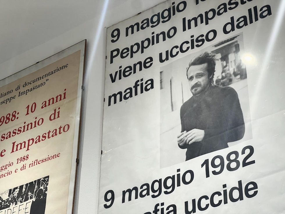 Una foto di Peppino Impastato