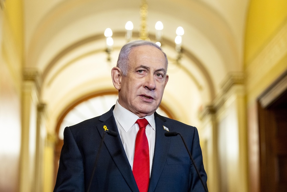 Il primo ministro israeliano Benjamin Netanyahu, il 7 febbraio 