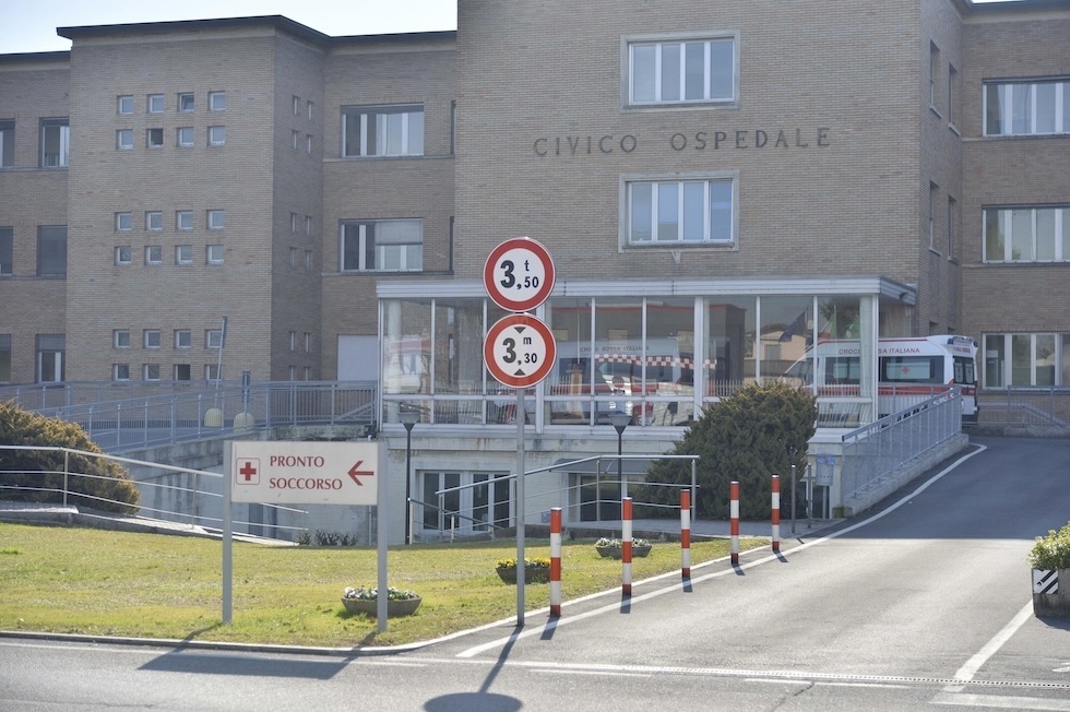 L'ospedale di Codogno il 21 febbraio 2020 