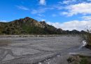 L’alveo del fiume Amendolea, quasi del tutto prosciugato
