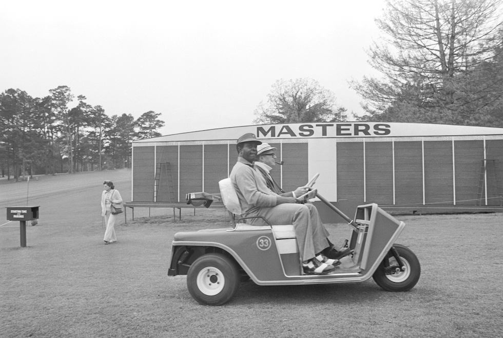 Lee Elder durante il Masters del 1975 (Bettmann Archive/Getty Images)
