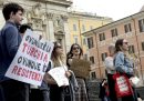 Una manifestazione nel nostro paese: ce ne sono state in tutto il mondo