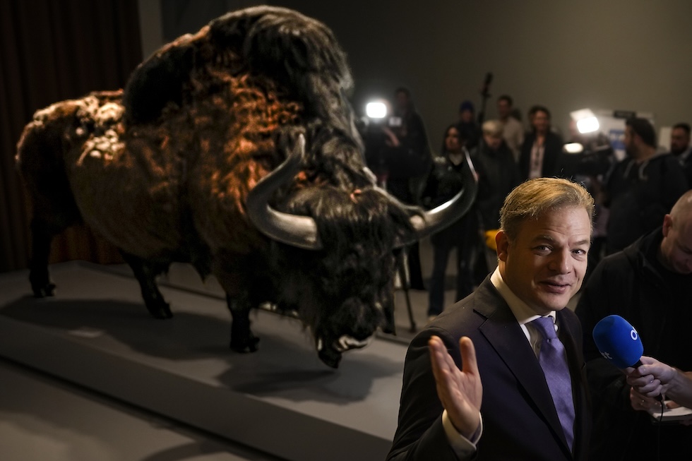Pieter Omtzigt durante un'intervista, il 22 novembre del 2023