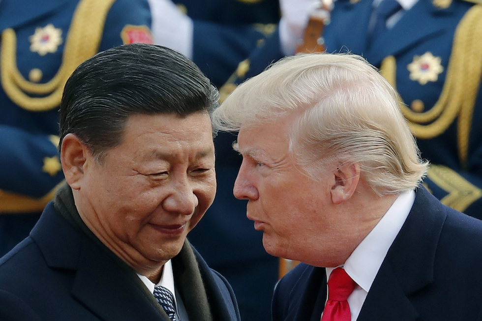 Xi Jinping e Donald Trump nel 2017