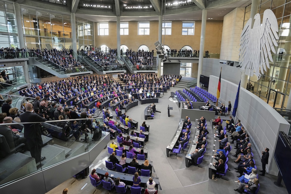 L'aula del Bundestag, il 6 maggio 