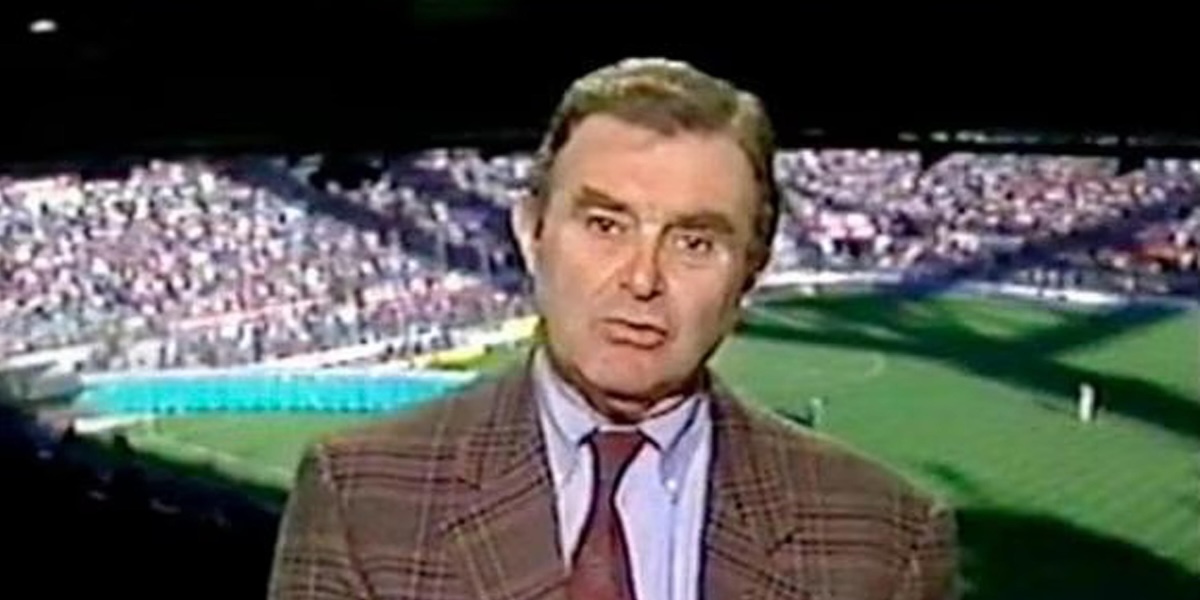 Il giornalista Gianni Vasino in un frame tratto da Rai 1 (ANSA/RAI 1)
