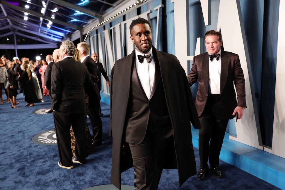 Sean Combs, nel 2022, a un party in occasione degli Oscar 