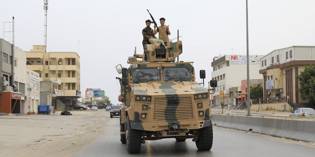 Tripoli, Libia, 14 maggio 2025 (AP Photo/Yousef Murad)