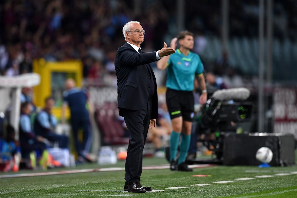 L'allenatore della Roma Claudio Ranieri, che smetterà di allenare dopo questa stagione, 25 maggio 2025 (Photo by Valerio Pennicino/Getty Images)