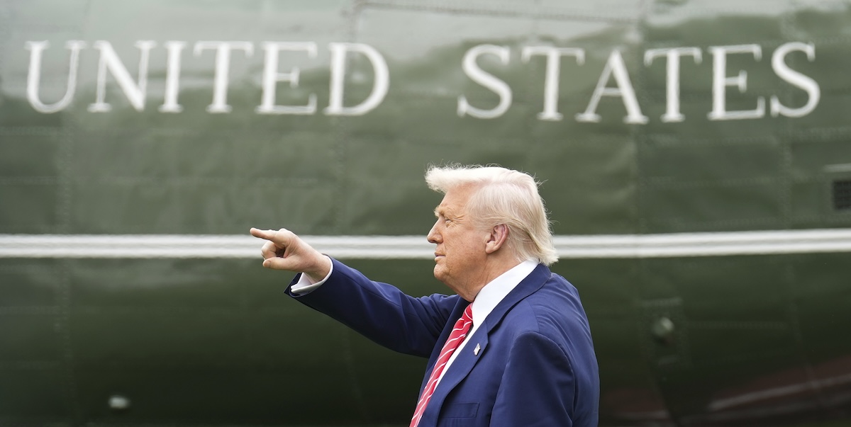 Trump ha detto che raddoppierà i dazi su acciaio e alluminio