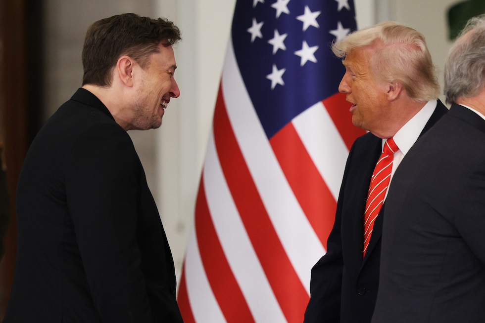 Musk e Trump il 14 maggio 2025