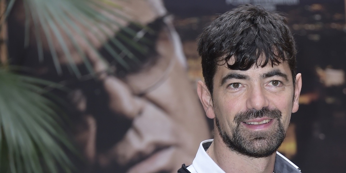 Gianfranco Butinar nel 2014 durante l'anteprima di Non escludo il ritorno (Mario Cartelli/LaPresse)