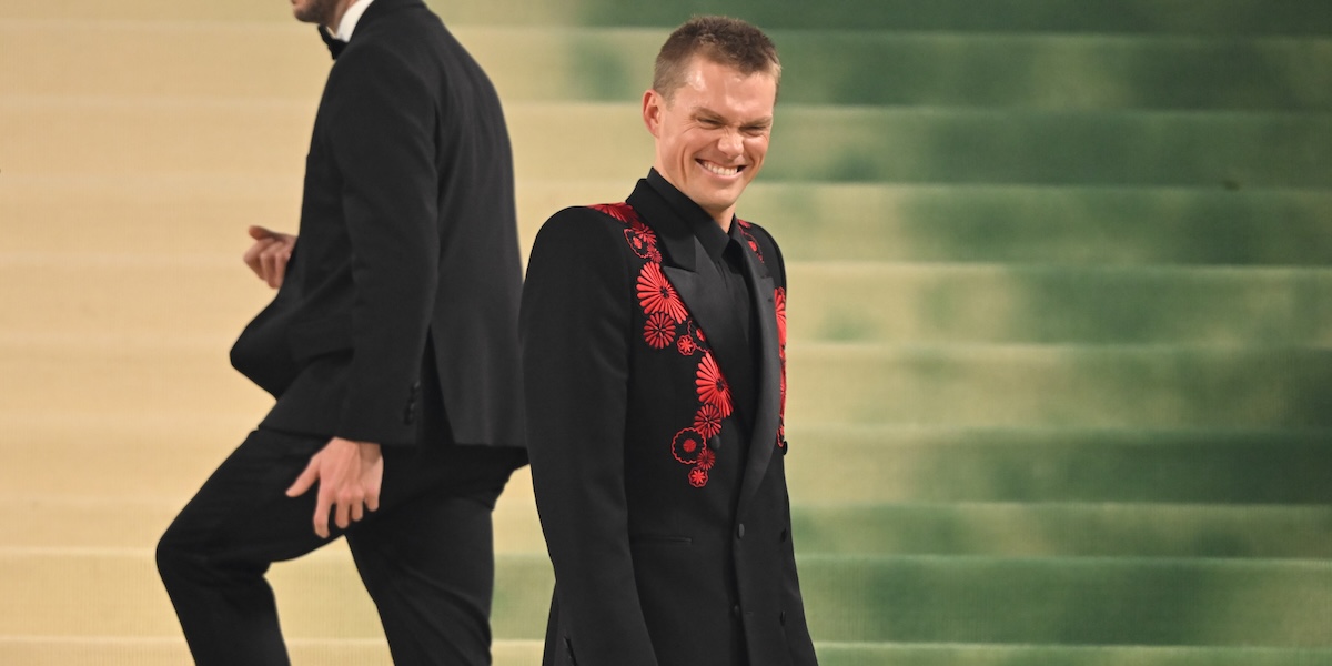 Mark Guiducci al Met Gala a New York, il 6 maggio 2024 (Noam Galai/GC Images)