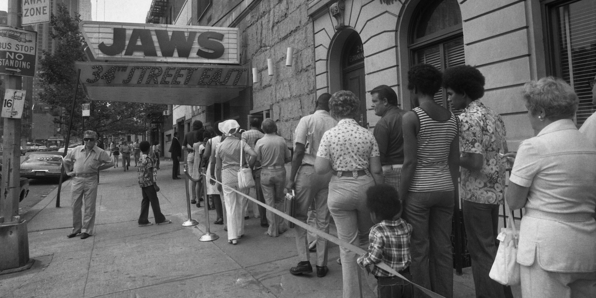 “Lo squalo” fu il primo blockbuster del cinema moderno