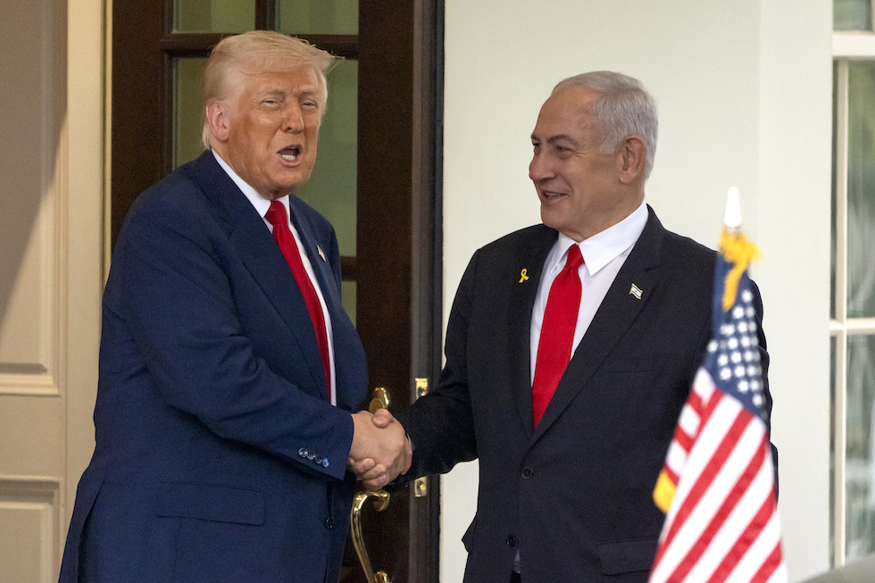 Netanyahu alla Casa Bianca con Donald Trump, 7 aprile 2025 
