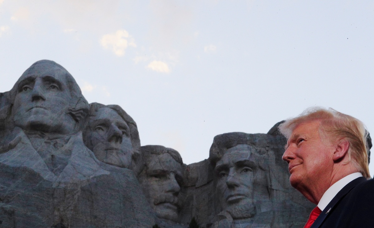 Il sogno di Trump di finire sul monte Rushmore resterà un sogno