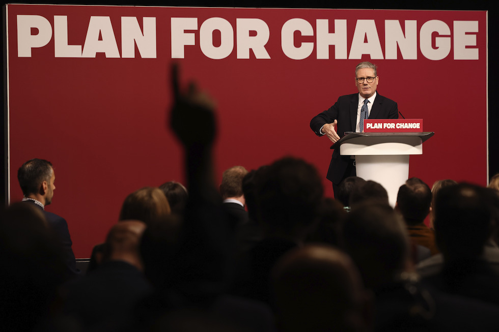 Keir Starmer nel dicembre 2024