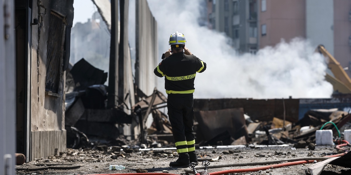 Un distributore di benzina è esploso a Roma, 45 persone sono state ferite