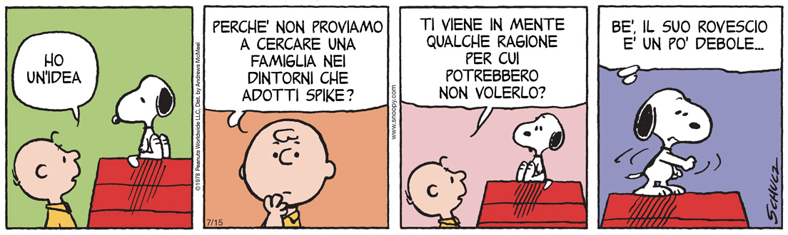 La striscia di oggi