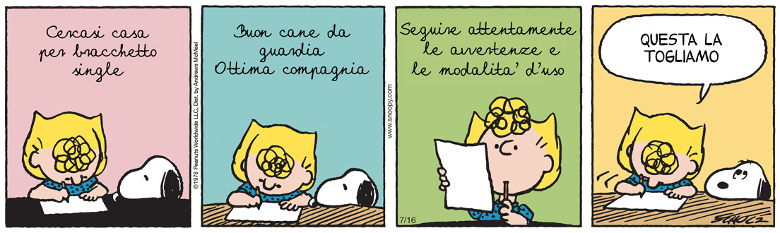 La striscia di oggi