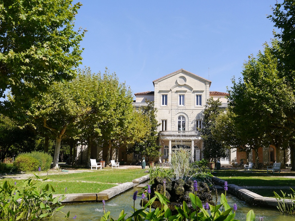 Il museo della Perrier a Vergèze, vicino all'impianto 