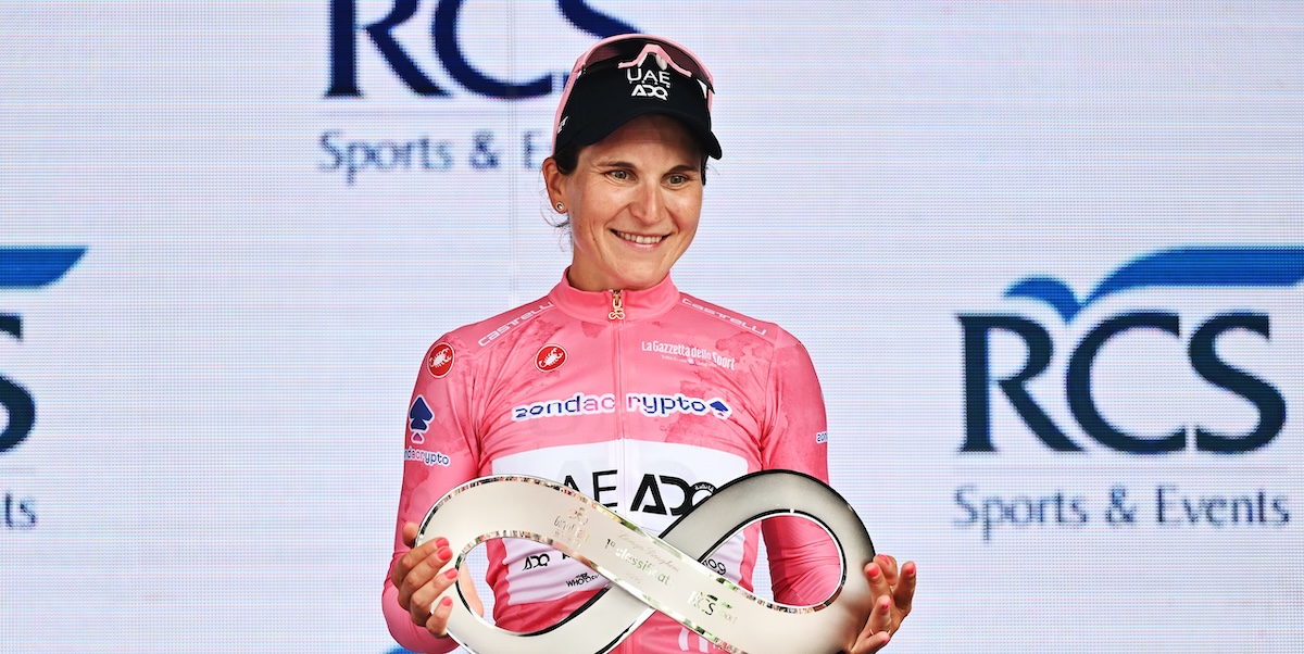 La ciclista italiana Elisa Longo Borghini ha vinto il Giro d’Italia per la seconda volta consecutiva