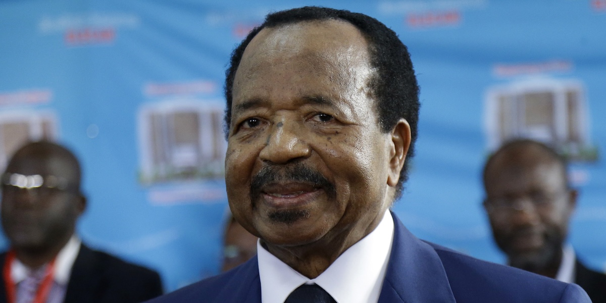 Paul Biya, 92enne presidente del Camerun, ha detto che si ricandiderà per l’ottavo mandato