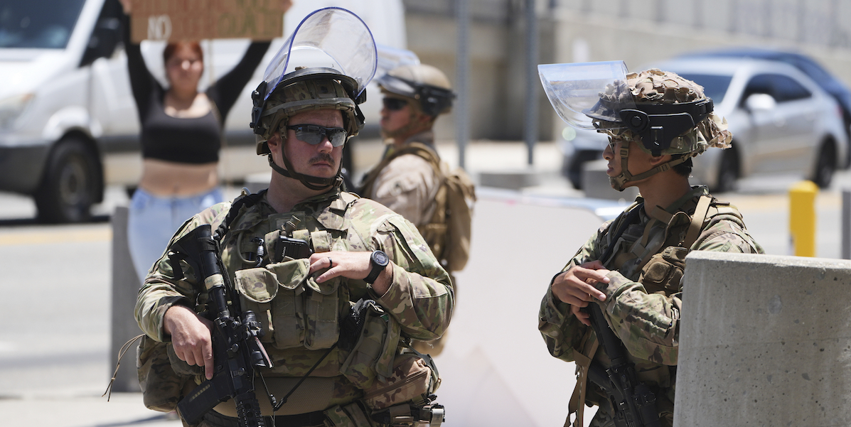 Il dipartimento della Difesa degli Stati Uniti ritirerà in anticipo da Los Angeles parte dell’esercito inviato dopo le proteste