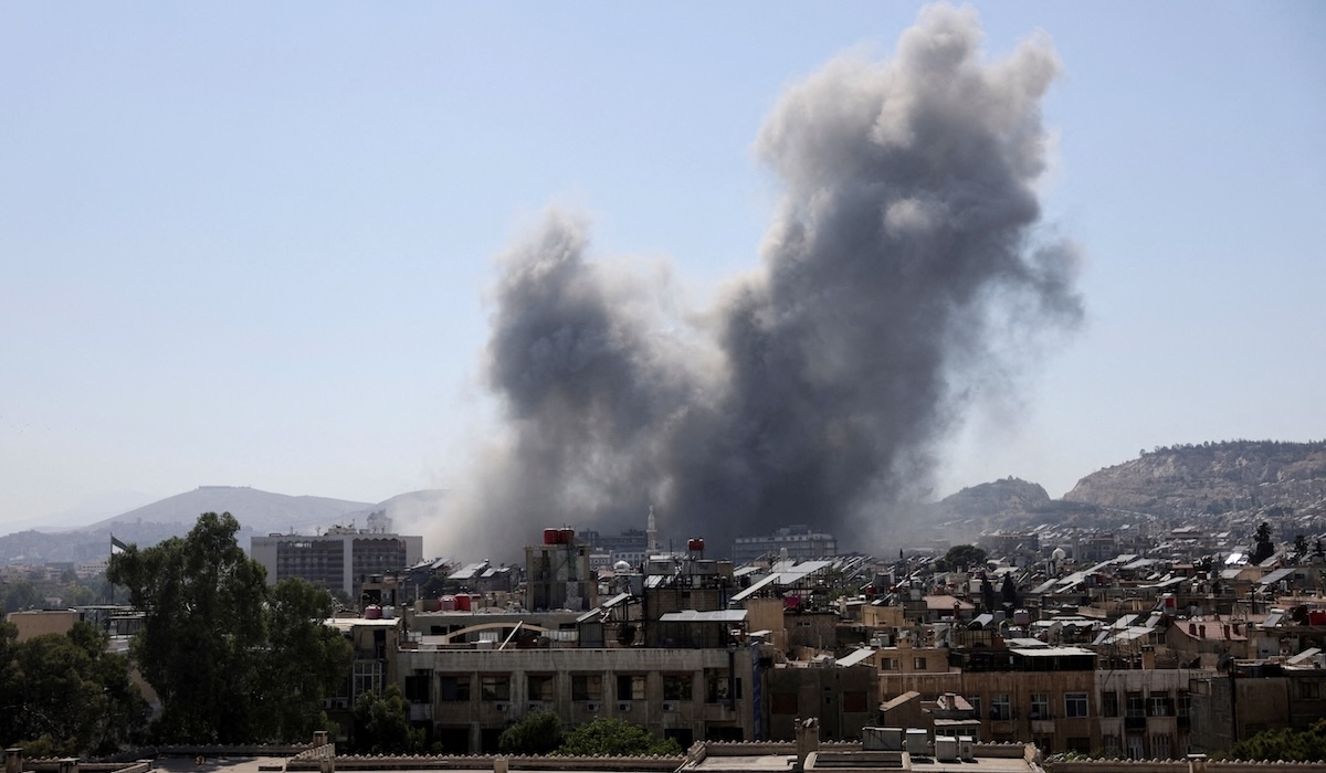 Israele ha bombardato Damasco, in Siria