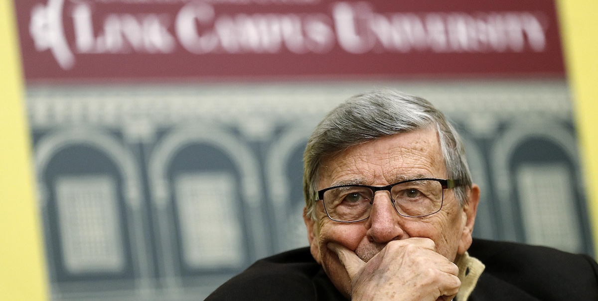 Vincenzo Scotti, ex ministro e presidente dell’università Link, è stato condannato in primo grado per un caso di presunti esami falsi