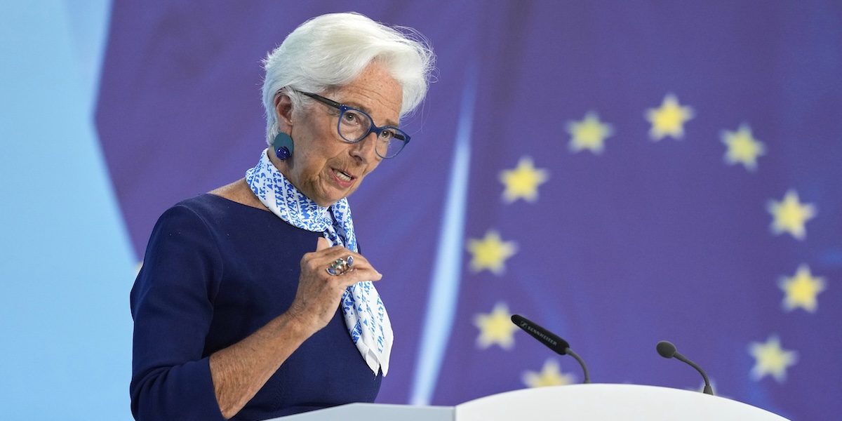 La BCE ha tenuto invariati i tassi di interesse, dopo averli ridotti per otto volte consecutive: c’entrano i dazi