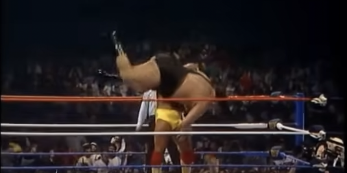 Leggi l'articolo: Quando Hulk Hogan sollevò il gigantesco André the Giant, davanti a 90mila persone