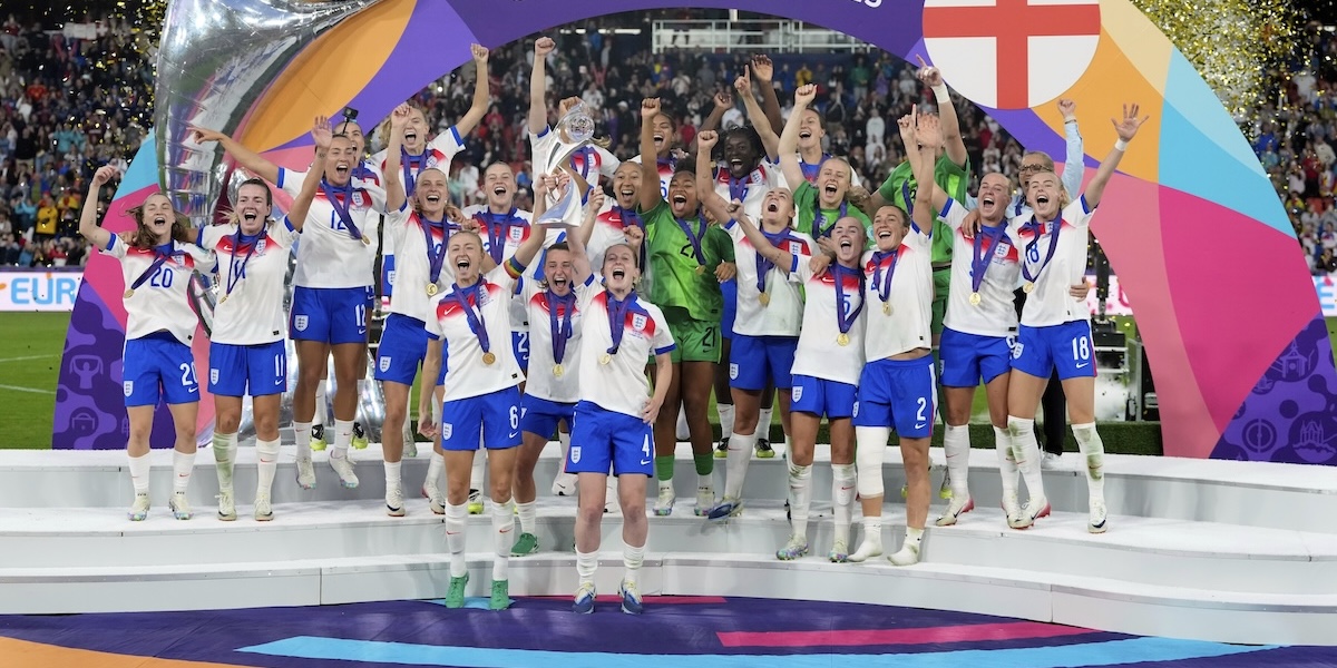 L’Inghilterra ha vinto di nuovo gli Europei femminili di calcio