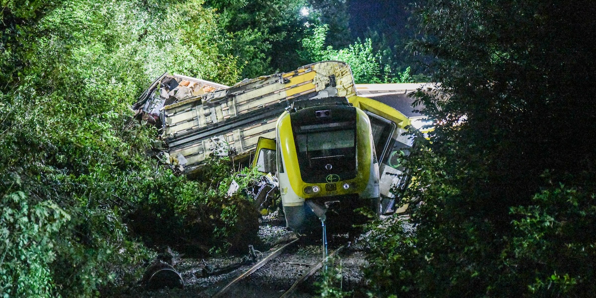 L’incidente ferroviario in Germania potrebbe essere stato causato da una frana